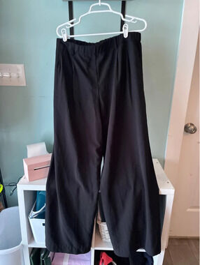 Women’s 1x wide leg black work pants